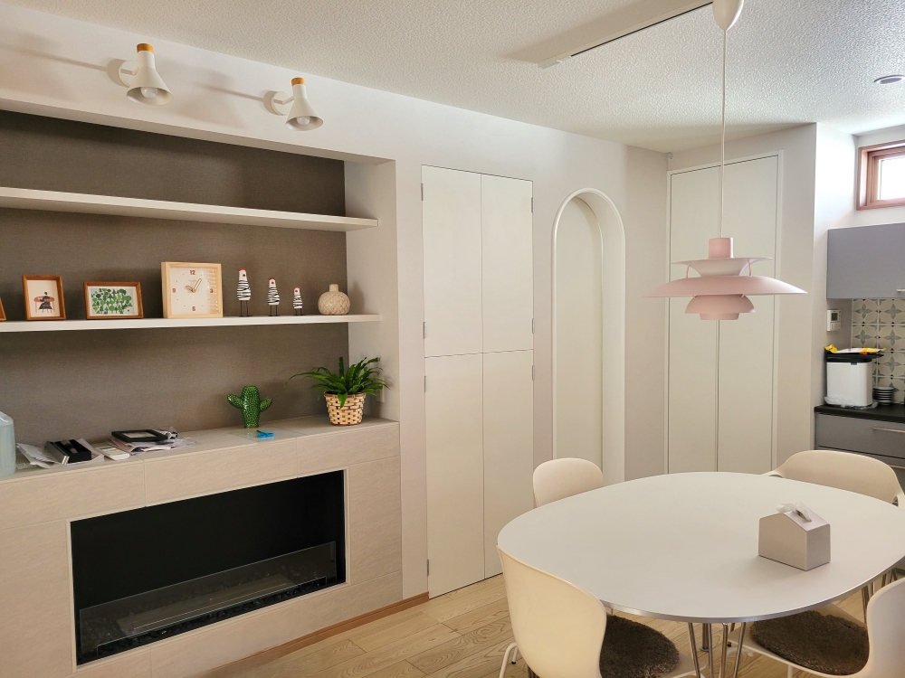 やすらぎの時間が流れる家