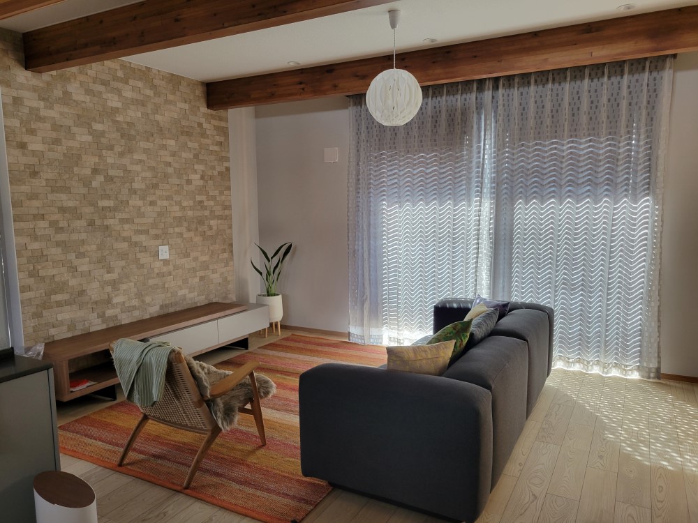 やすらぎの時間が流れる家